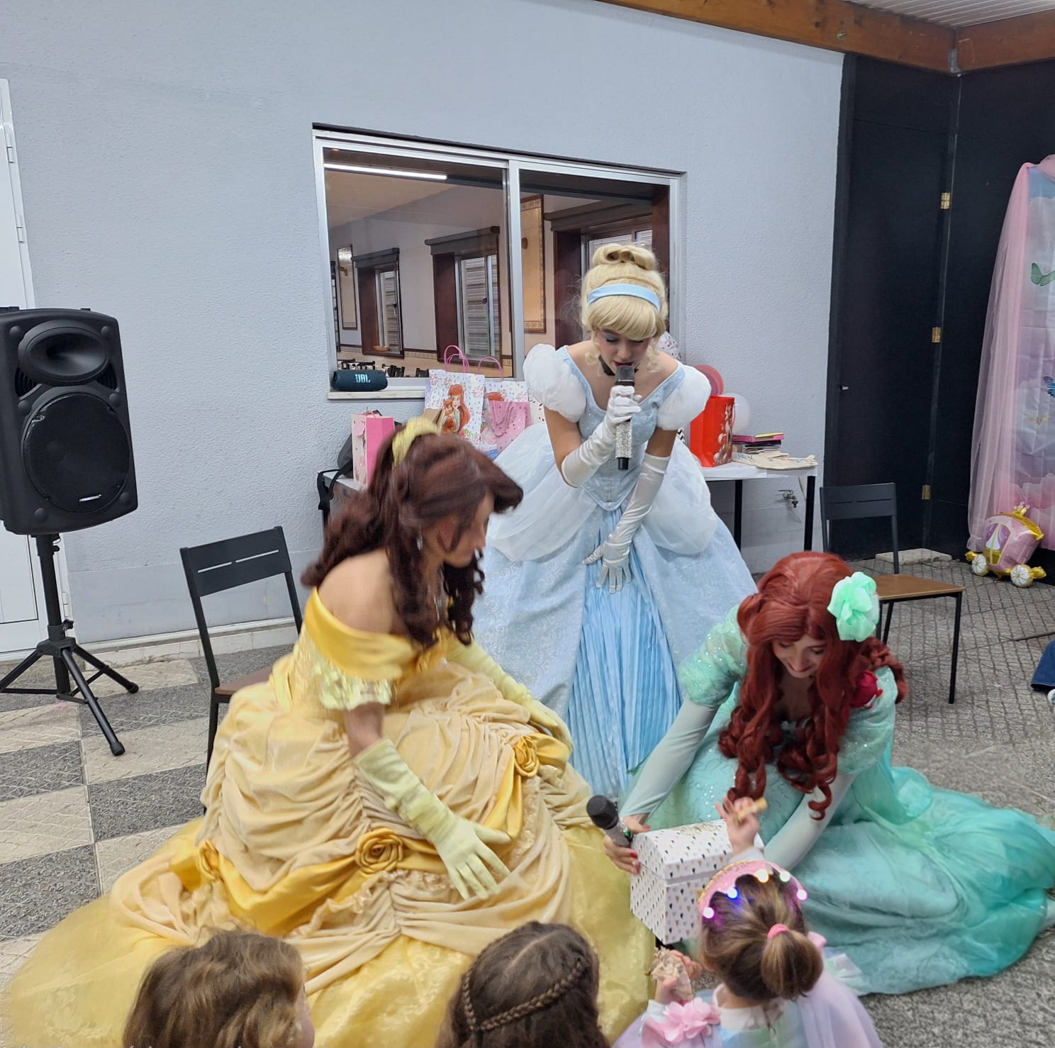 princesas na festa